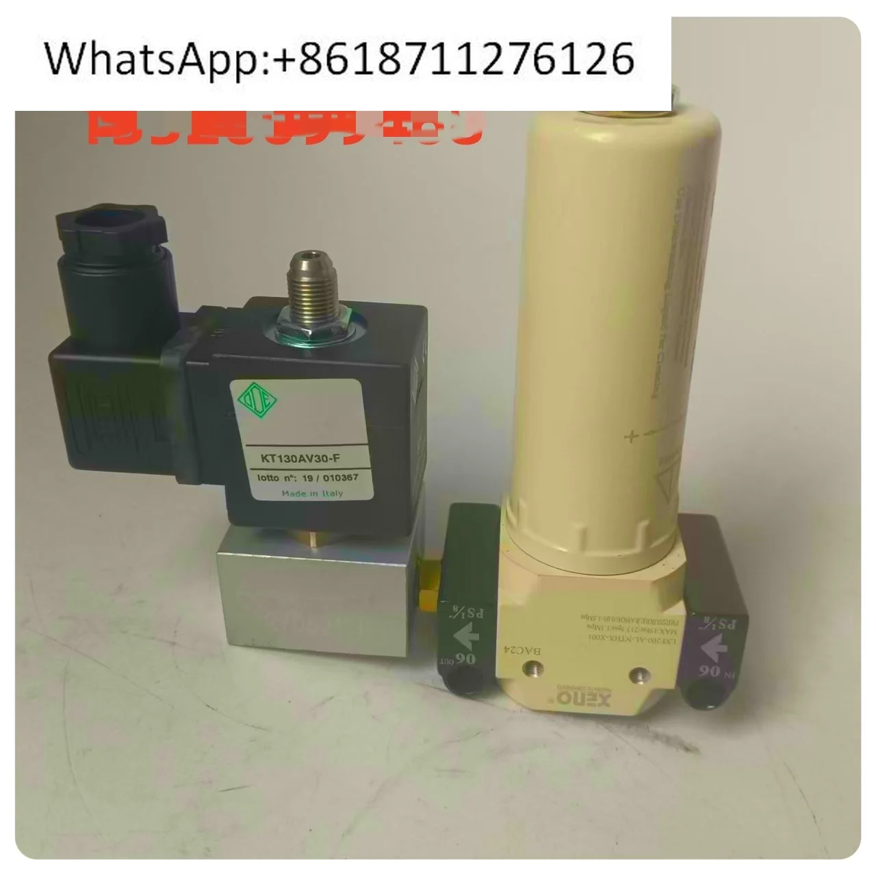 

Оригинальный электромагнитный клапан ODE KT130AV30-F Электромагнитный клапан воздушного компрессора BDA + фильтр