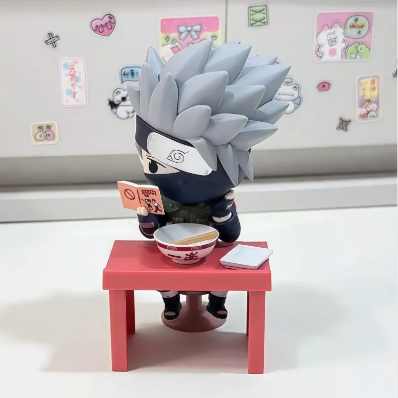 ناروتو شيبودن رامين سلسلة صندوق أعمى ساسوكي لطيف أنيمي نموذج لجسم اللعب سطح المكتب الديكور مفاجأة صندوق غامض هدية عيد #5