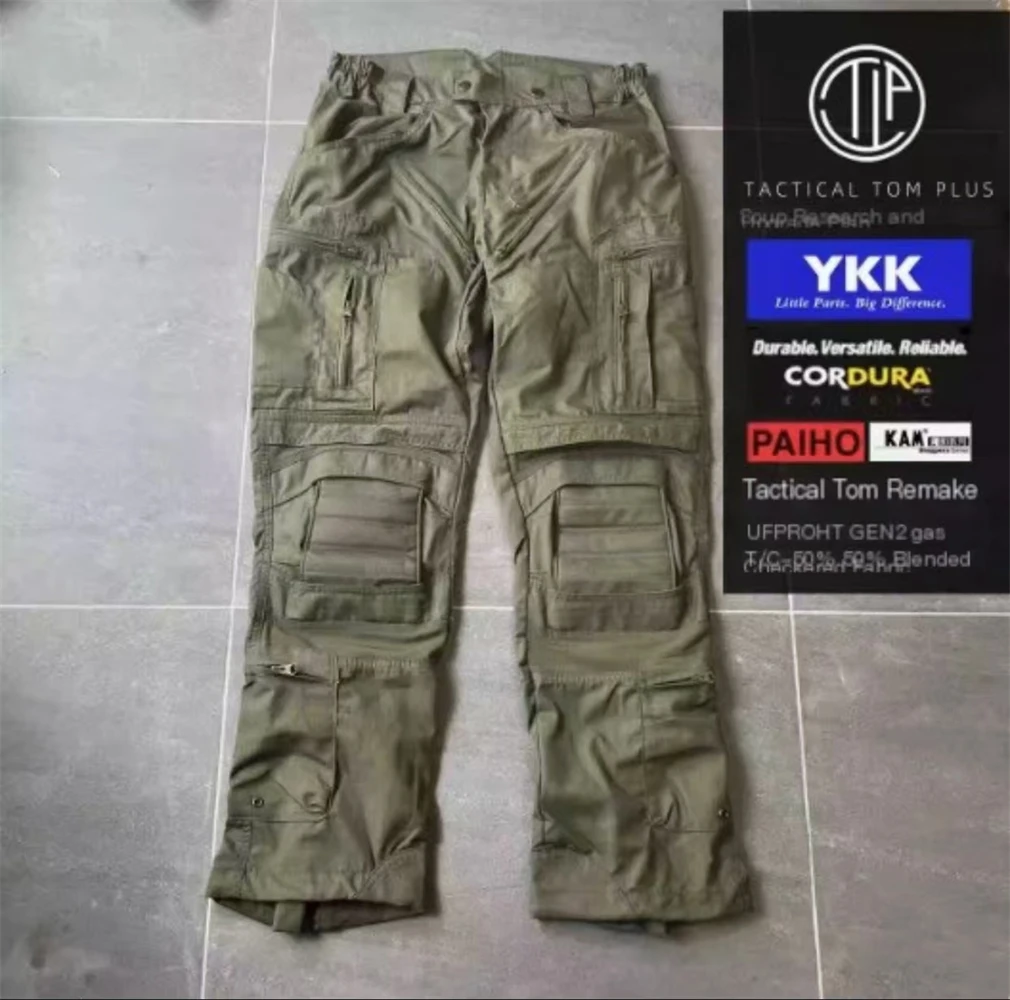 Tactical Tom Plus PRO HT GEN2 RG Ranger Green Work Clothes Tactical combat Outdoor Sports Training Climbing Pants