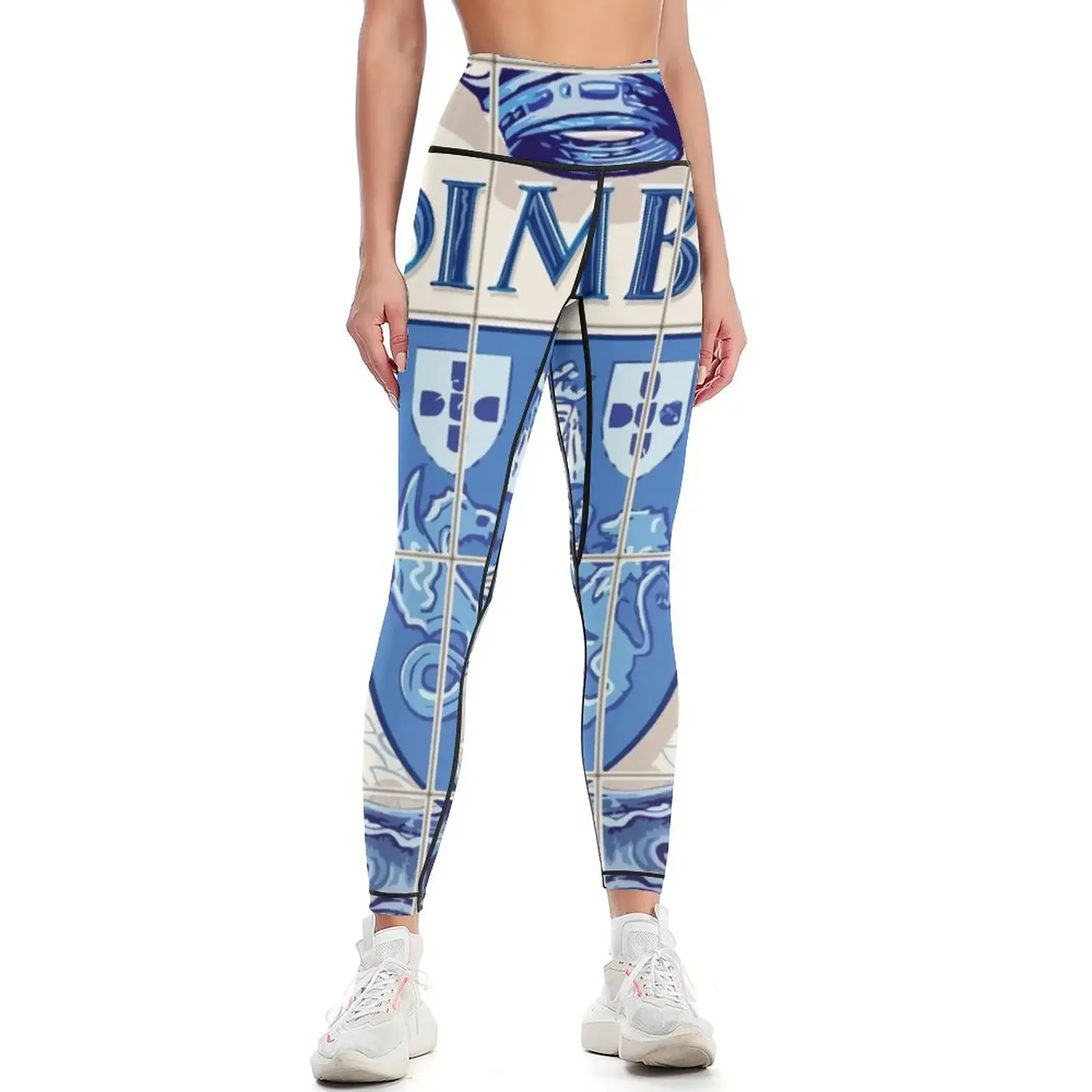 

Portugal Coimbra Azulejo Azulejos Leggings flared legging gym gym womans Womens Leggings