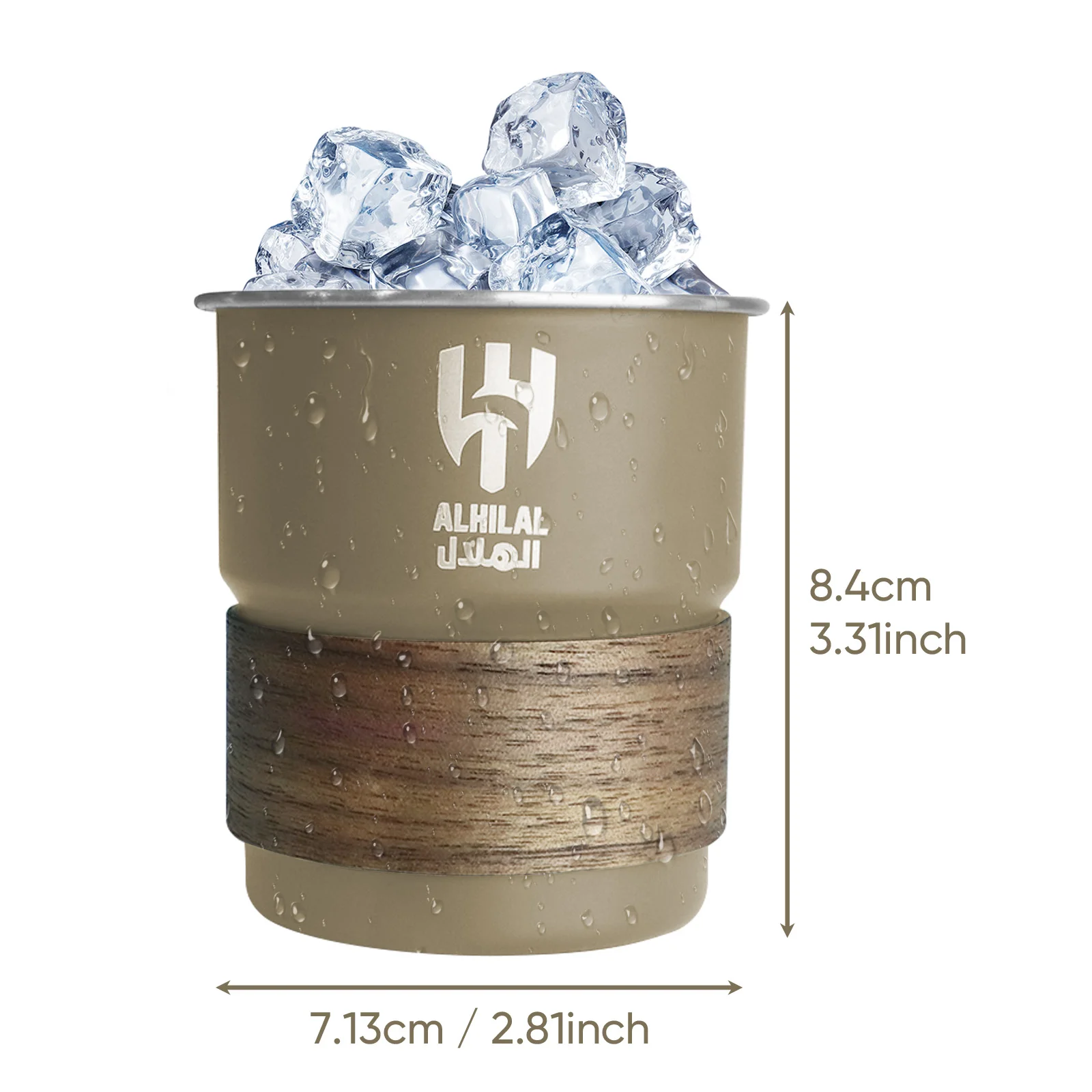 300ML Coffee Water Cup Outdoor Camping Beer Straw Mug with L