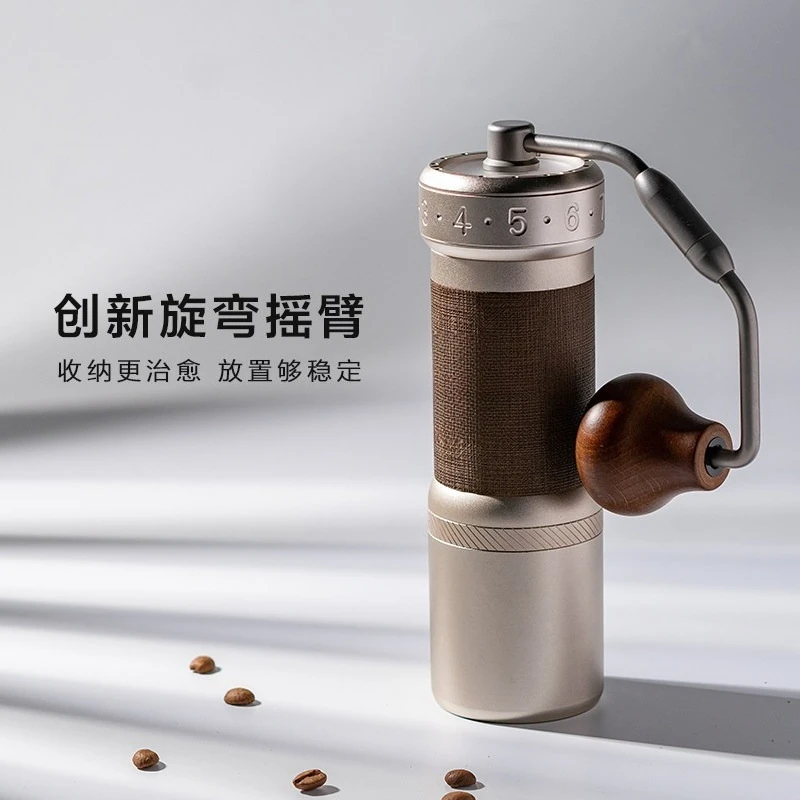 Portable Manual Coffee Bean Grinder Hand Crank Grinding Tool For Italian Coffee Making