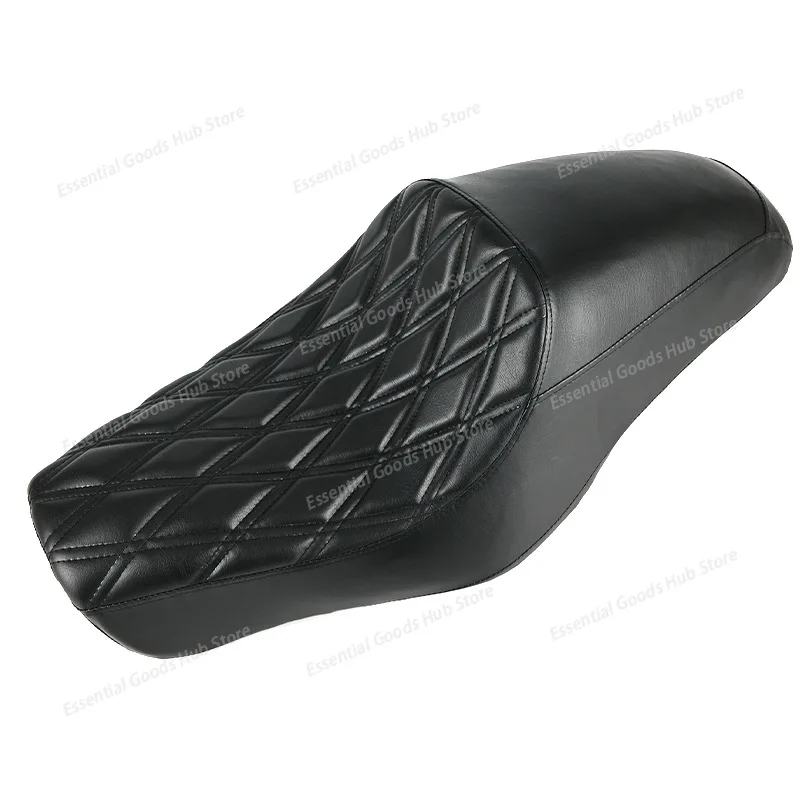 For Harley XL883 X48 1200 Motorcycle Accessories, Integrated Hump Seat, Front And Rear One-Piece Thickened Seat Cushion