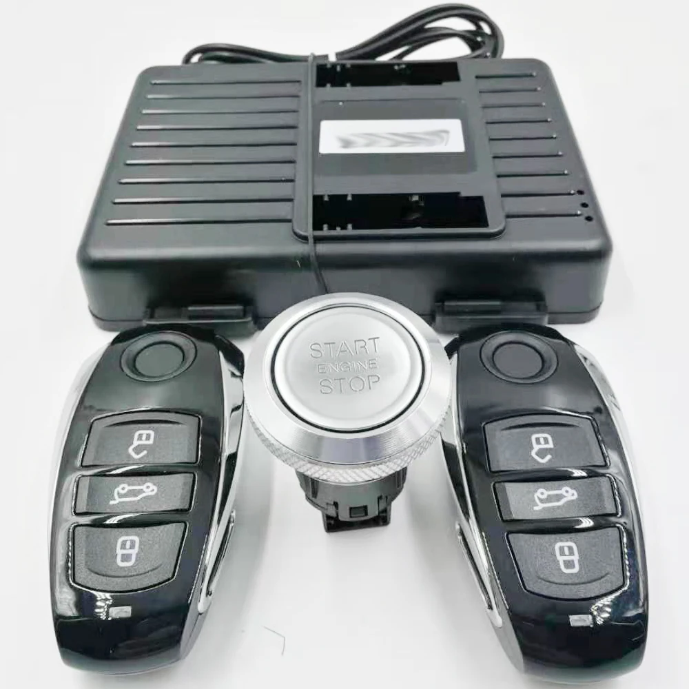 For Volkswagen Phaeton 2004-2015 Add Push Start Remote Start Keyless Entry Mobile Phone App Control Car Parts  Accessorie