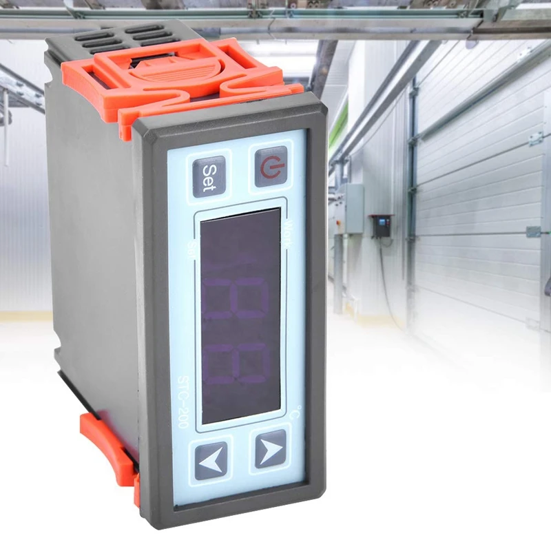 A16R-STC-200 Digitale thermostaat temperatuurregelaar Microcomputer Koeling Verwarmingsregelaar AC220V