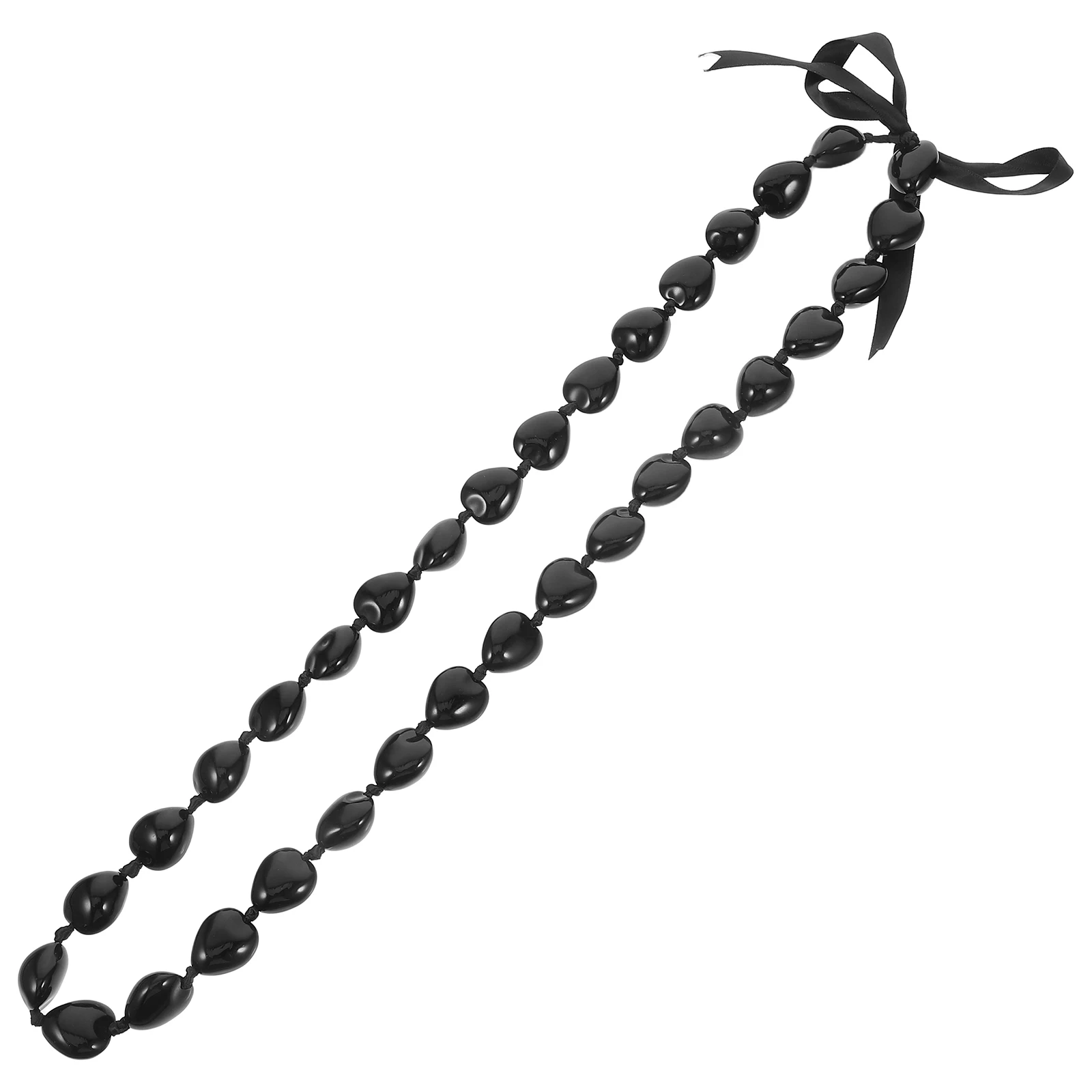 Collana di perline acriliche Decorazioni per la laurea per feste Adulti Gioielli avanzati Collane Ciondolo Fiore Lei Miss