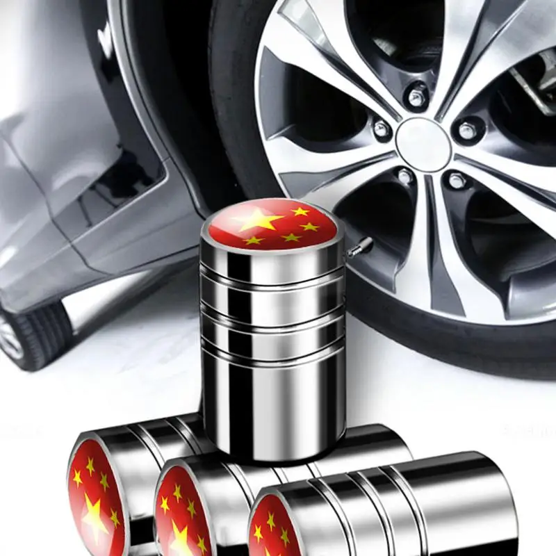 For Refer To Description  Tire Valve Stem Caps Metal Valve Caps Tire Stem Caps Dustproof Leak-Proof Stem Covers Motorcycle