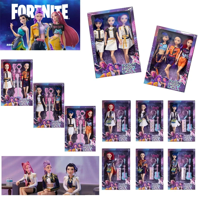 

11 дюймов Kpop охотники на демонов виниловые фигурки новые K-POP Demon Slayer миниатюрные куклы Lumimila Zoey настольный орнамент украшения подарки