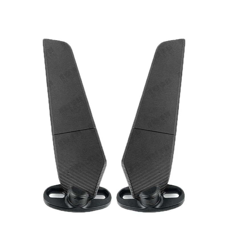 

SDTW 2pcs Motorcycle Rearview Mirror Adjustable Rotating Wind Wing Mirror Replacement for Ninja 250 300 H2 H4