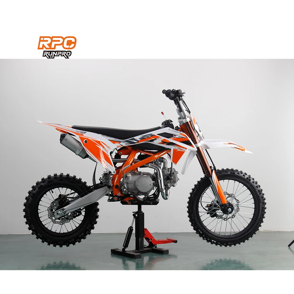 Lightweight DesignAdults' Off Road Pit 125cc 150cc 190cc Motocross Dirt Bike Mini Motorcycle With CE Built-In Fuel Tank And Chai