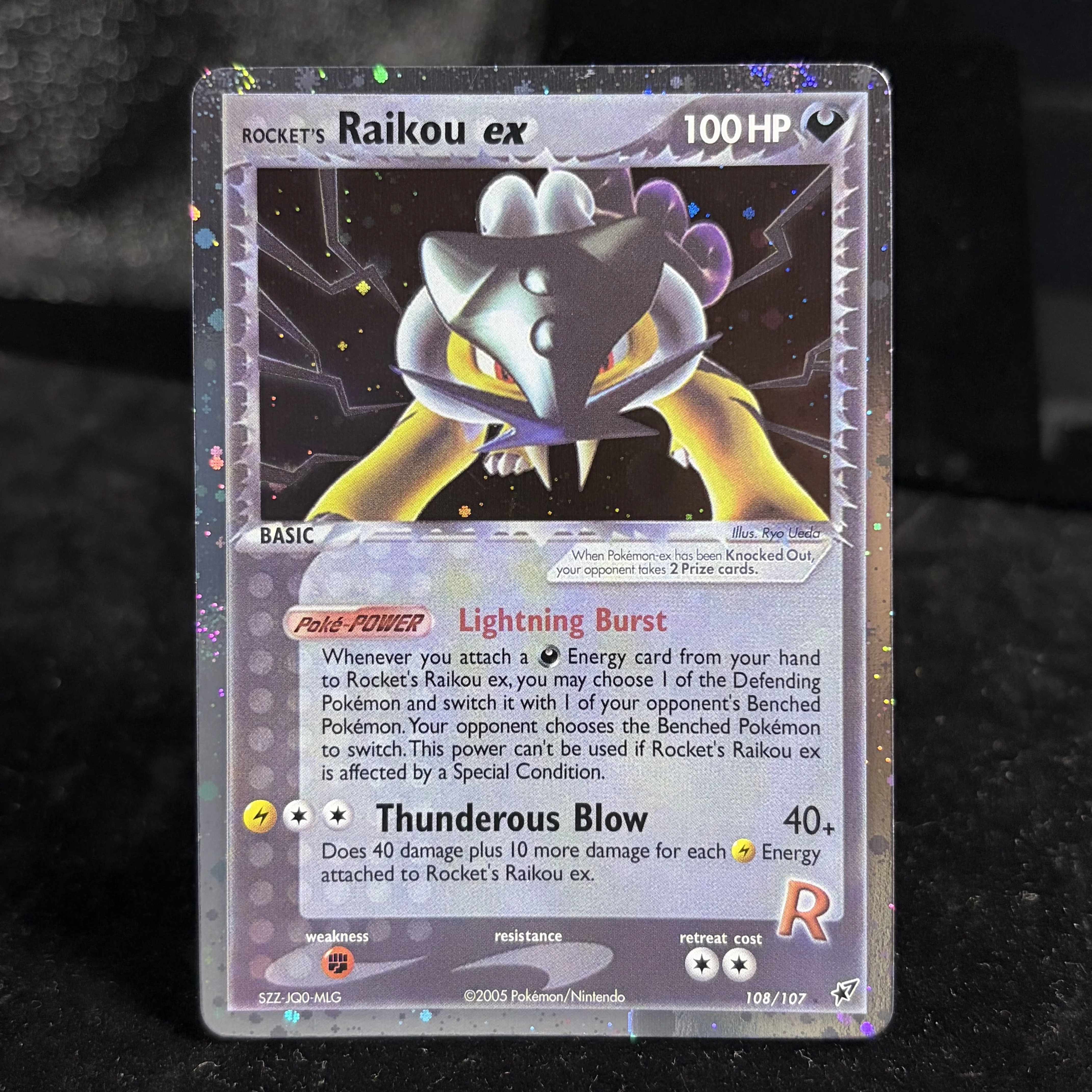 PKM Neue FOIL-Kartensammlung Deoxys(DX) & Dragon(DR) Serie Rayquaza/Latias/Latios/Raikou/Manectric Ptcg Proxy-Karte Geschenke Spielzeug – Detail 5
