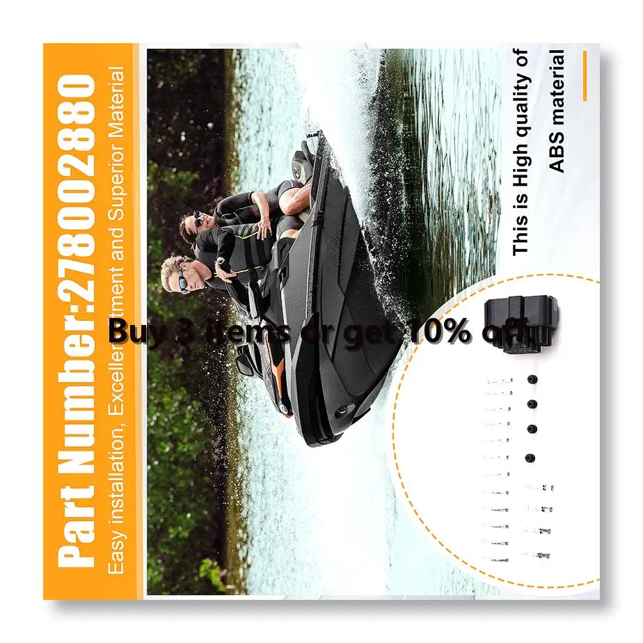 ✼278002880 IBR Seal Plug for BRP Seadoo Jetski Parts GTS GTR GTI RXPRXTGTX WAKE FISH Sparek900 90 130 155 170 215 230 260