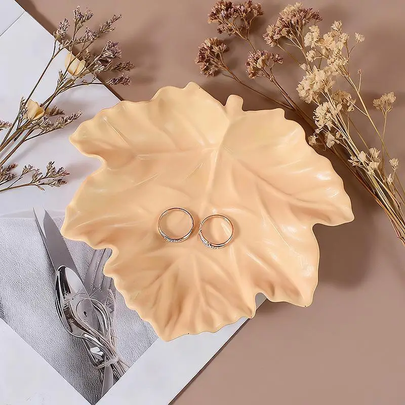 3D-Blatt-Aschenbecher-Harzform, Silikonform für Aschenbecher, Gießform für Schmuckbehälter, Kunst für DIY-Harzuntersetzer und Tassenmatten – Detail 3