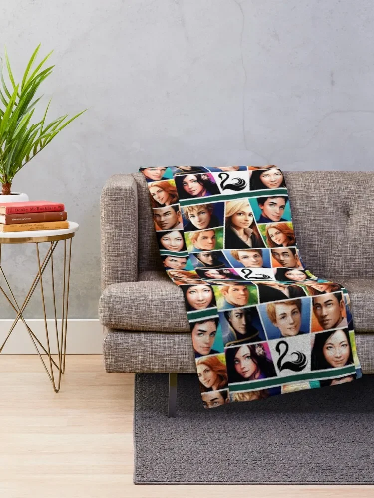 Keeper Of The Lost Cities Character Throw Blanket Extra Large Throw Comforter Hair Flannel Fabric Blankets