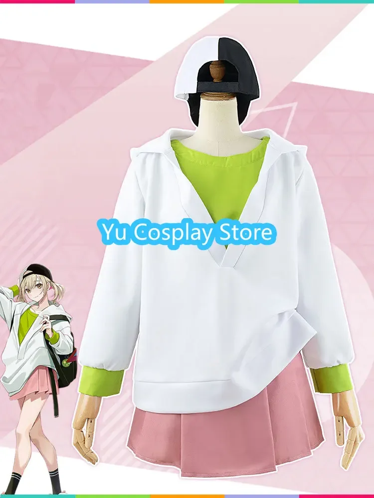 Game Project Sekai Colorful Stage Azusawa Kohane Cosplay Costumes Casual Suit Anime Clothing Halloween Uniforms Custom Made