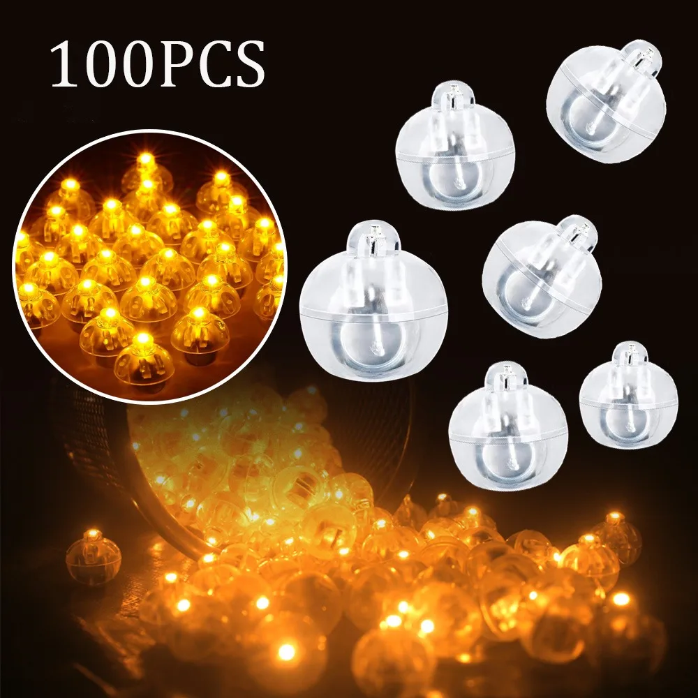 100 palloncini decorativi per feste, leggeri e resistenti, ideali per decorare la casa, per matrimoni, compleanni, Halloween, Natale e feste di Capodanno.