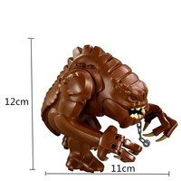 PG634 Hot Star Movie Character Big Rancor Jabba Dewback Boba Fett   Building Block Figure Plastic Toy Bricks