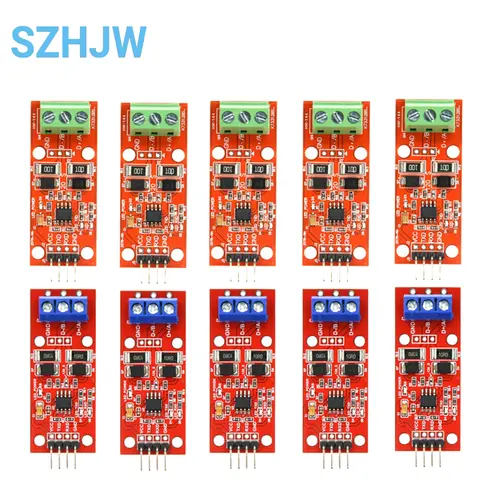 1-10 unidades MAX3485 MAX13487 TTL a RS485 módulo convertidor de 485 de nivel UA interconversión de Hardware de Control automático de dirección de flujo
