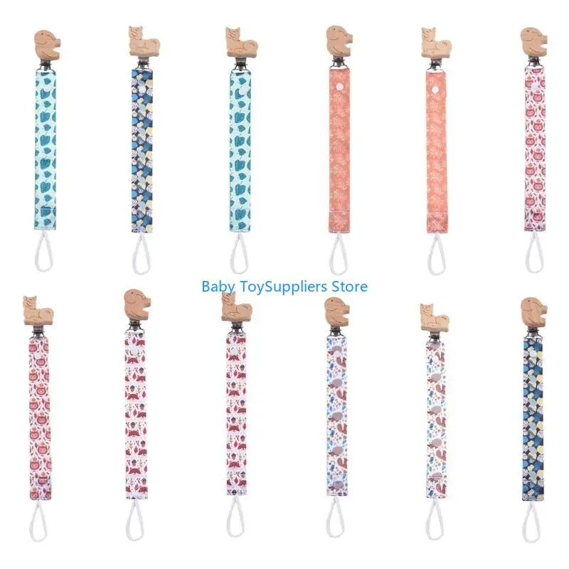 

R1WF Baby Soother Chain Baby Infant Pacifier Holder Toddlers Newborns Pacifier Straps