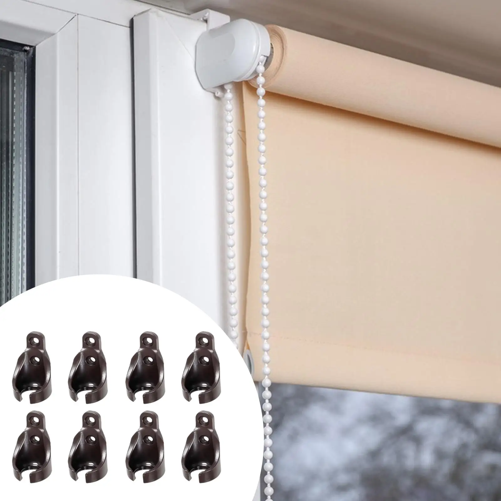 

8Pcs Windproof Base High Performance,Sturdy Repair Pipe Lanyard Base Plug,Mounting Accessories,Outdoor Fixing Hardware