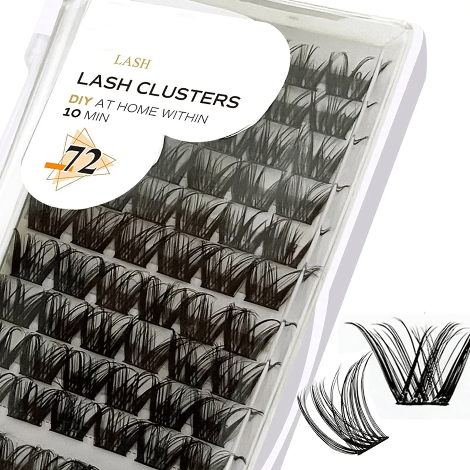 Individual False Eyelashes Grafted Lashes Soft Comfortable No Irritation Eyelashes for Beauty Eye Cosplay DIY Makeup