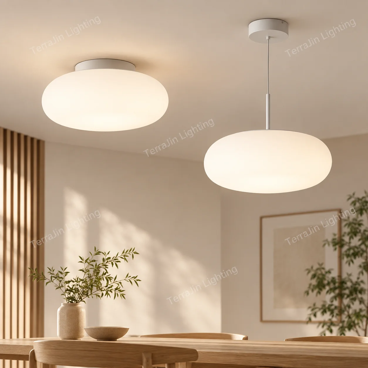 Room Decor Modern LED 3 Color Dimmable Apple Pendant Light Creative White Luster Chandelier For Kids Bedroom Dining Room Kitchen