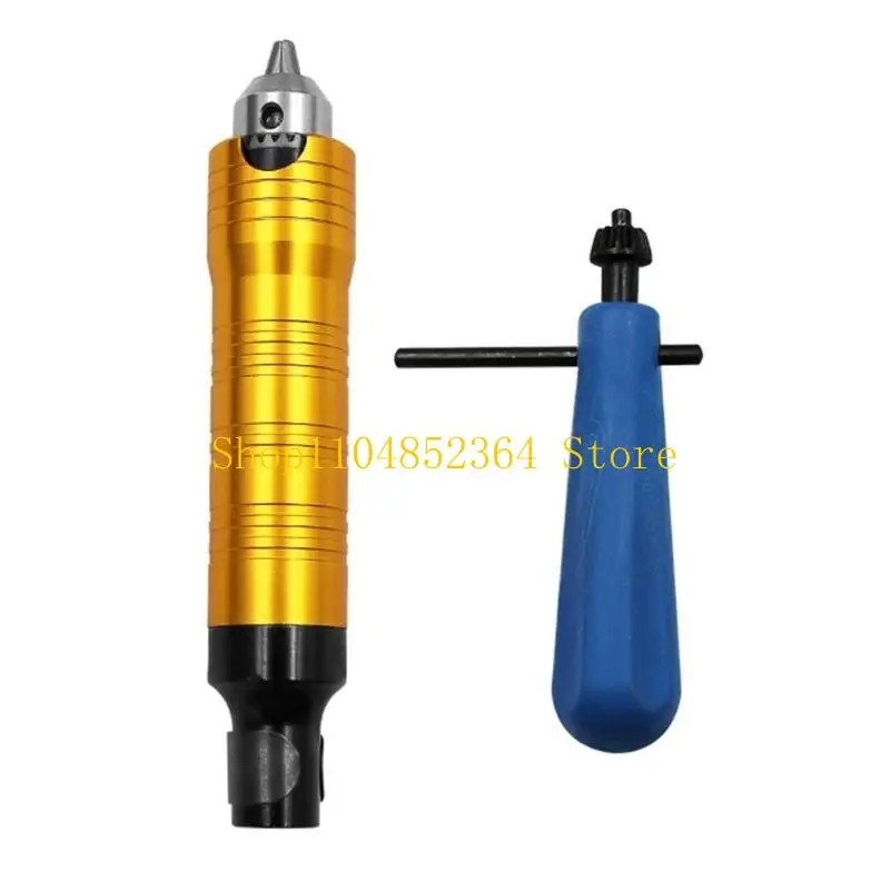 652F Flexible Shafts Extension with 0.3-6.5mm Drill Chuck for Die Grinder Hand Drill Electric Rotary Tool Converters