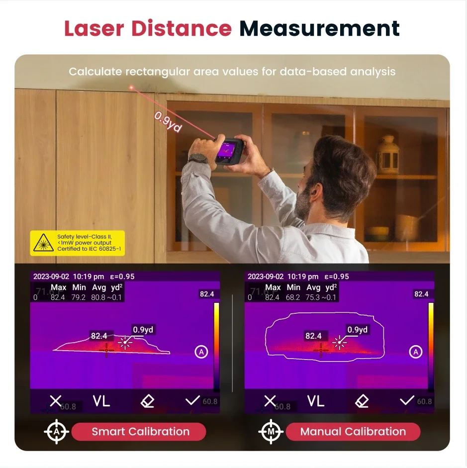 KTI-K01 Digital Industrial Infrared Thermal Imager Camera 256x192 Temperature Imaging Circuit Electrical Maintenance