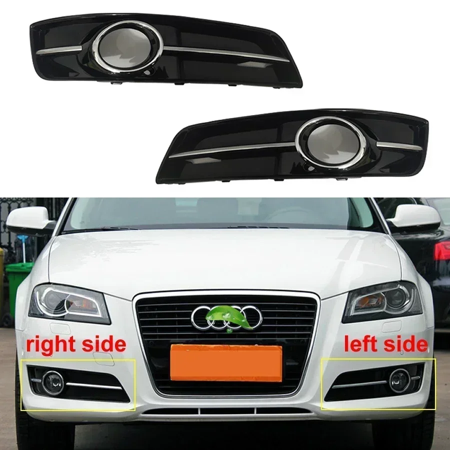

Для Audi A3 2010 2011 2012 2013, сменный передний бампер автомобиля, противотуманные фары, рамка, противотуманная фара, решетка