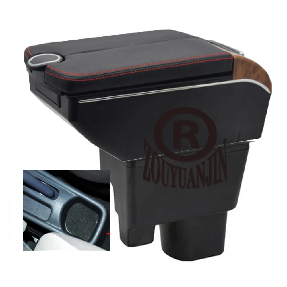 

For Geely MK Center Console Armrest Box Storage Arm Elbow Rest Arm with Phone Charging USB Interface Cup Holder