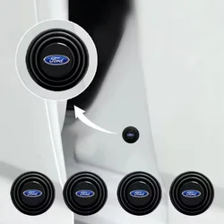 4Pcs Car Door trunk Soundproof Shockproof Buffer Cushion Pad Fit For Ford Focus mk2 mk3 Fiesta mk7 Ranger Mondeo mk4 S-MAX Kuga