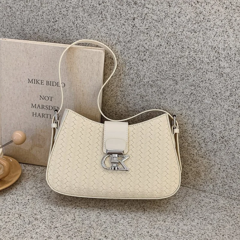 

Превосходная женская сумка через плечо из козьей кожи, высококачественная винтажная сумка в стиле вена, аккуратный просторный стиль ​