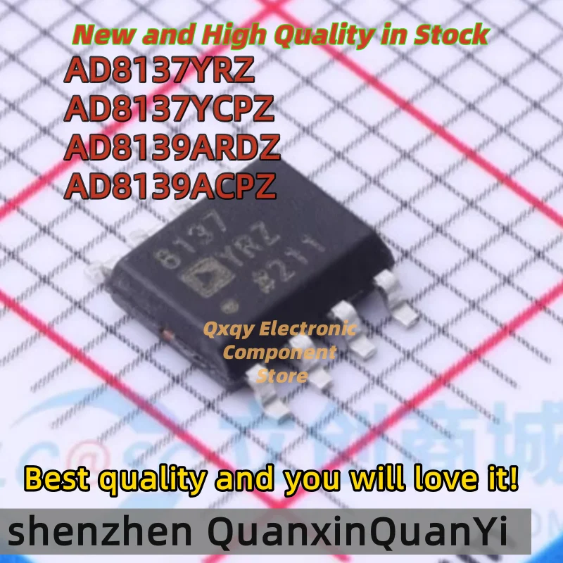 1Pcs New Ad8137Yrz 8137 Ad8137Ycpz Hfb Ad8139Ardz Ad8139Acpz Heb
