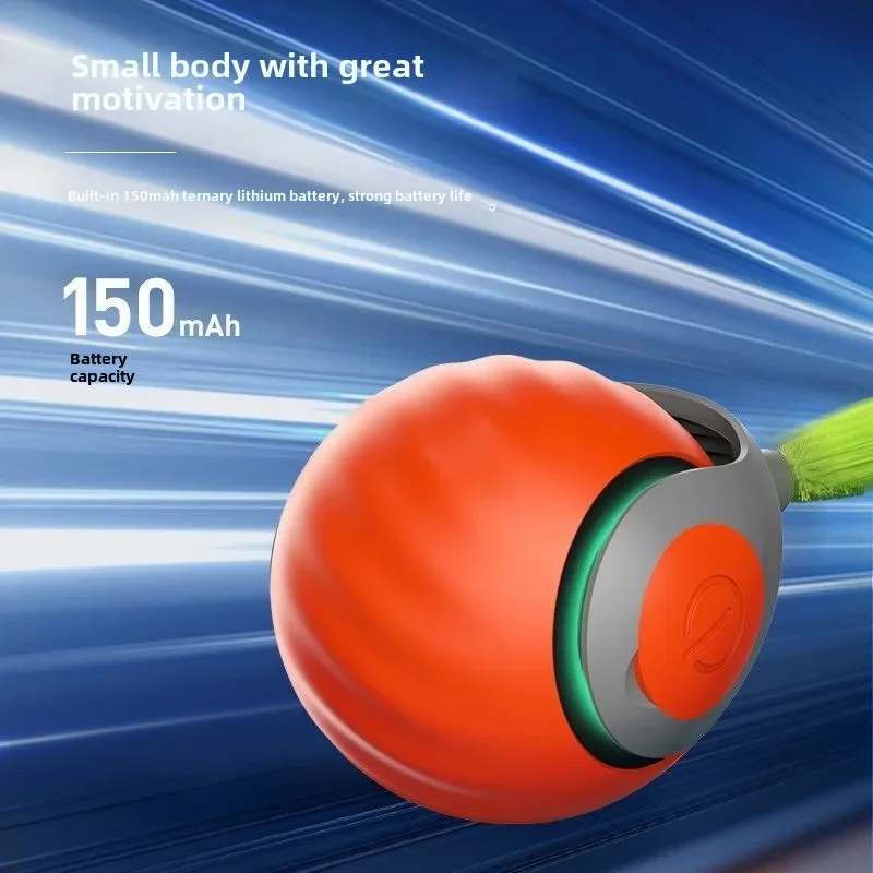 Interactive Cat Toy 2024 New Interactive Cat Toy Ball Small Tail Rolling Ball Toys for Cats Products Accessories Things Supplies