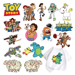 Disney Toy Story Buzz Lightyear Iron-on transfers for clothing fusible clothing patches thermo-stickers for children DIY Sewing