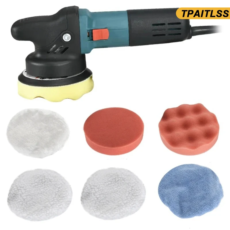 

1350W Eccentric Polishing Machine Waxing Polishing Cleaning Glaze Sealing Machine Beauty Car Handheld Polisher