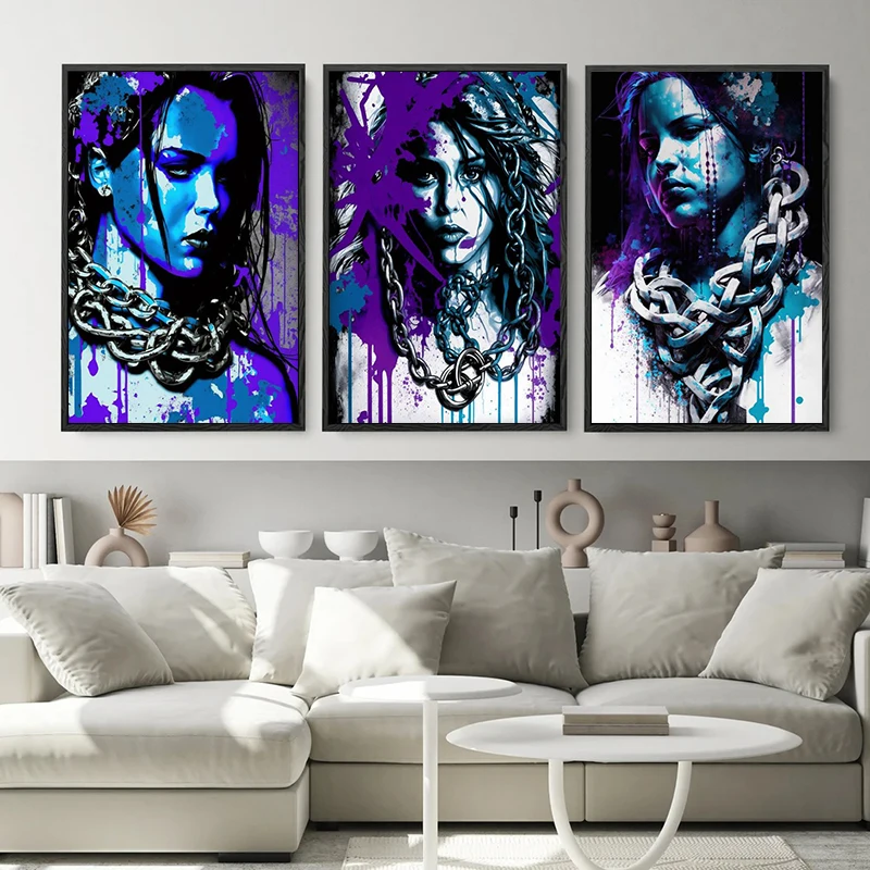 

Women Art Canvas Painting Abstract Women Posters and Prints Modern Wall Art Decoration Pictures for Living Room Home Decor