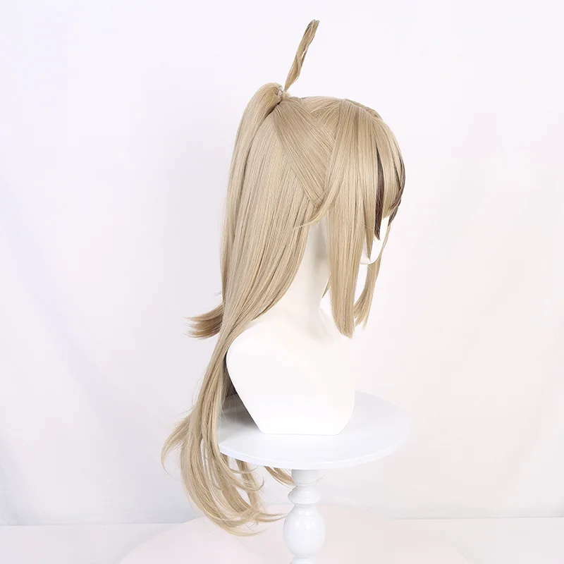 Genshin Impact Eave Cat Tour Cosplay Perücke Qiliangliang Simulation Kopfhaut Top Tiger Mund Clip Pferdeschwanz Cosplay