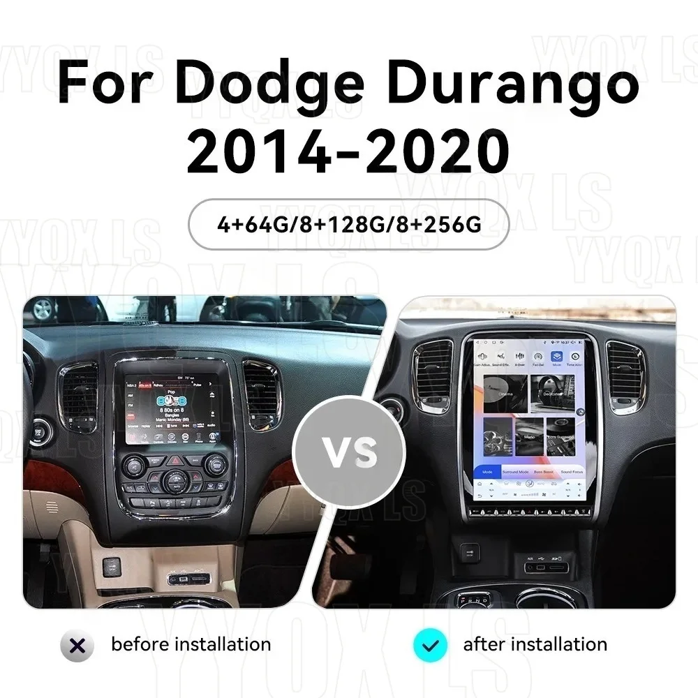 

Qualcomm 8-core For Dodge Durango 2014~2020 Android Multimedia Car Stereo GPS Intelligent Navigation Smart Radio Head Unit