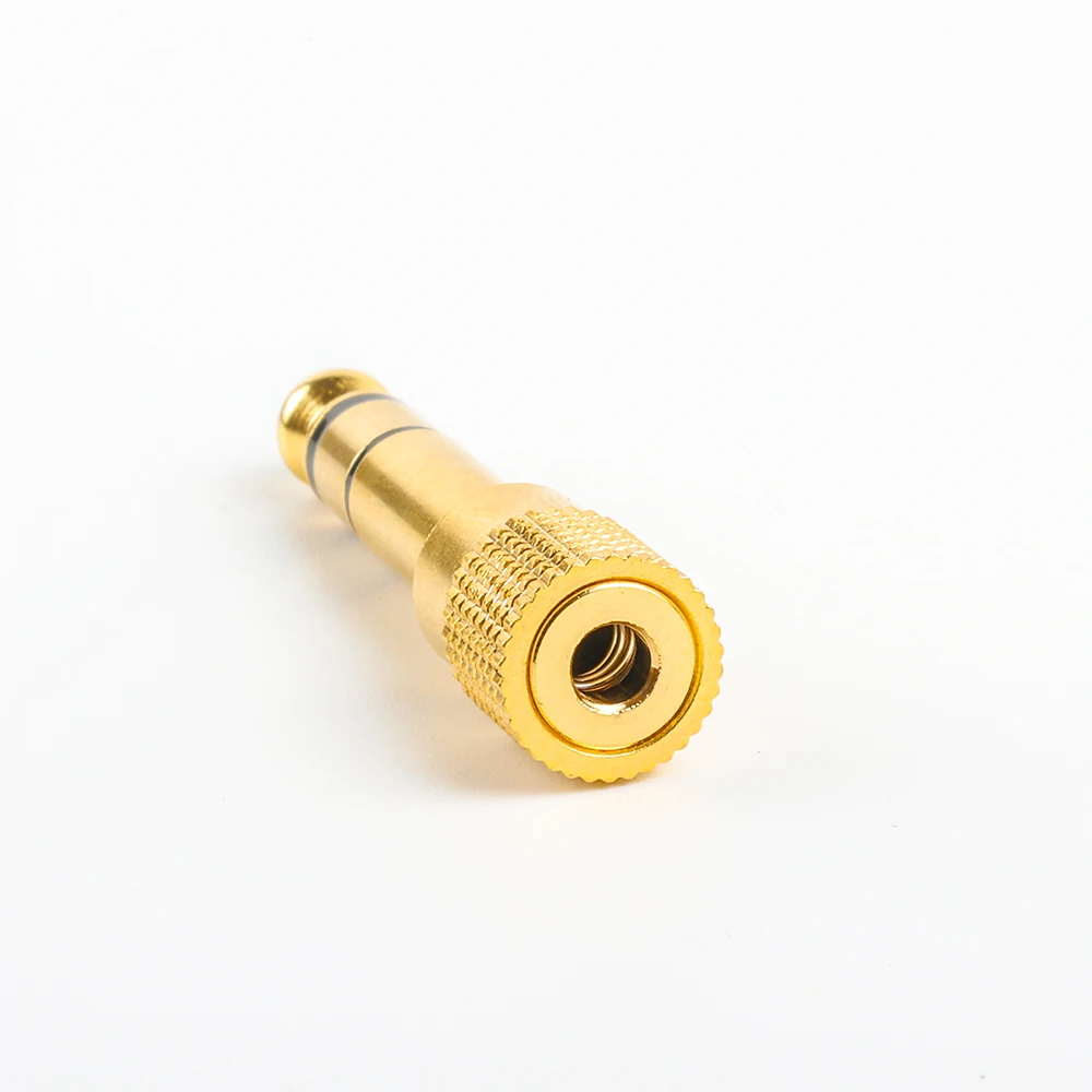 ZOGUO Banhado a Ouro 6.35mm 1/4 Macho para 3.5mm 1/8 Fêmea Stereo Headphone Adaptador Audio plug para Speaker Guitarra Piano Digital