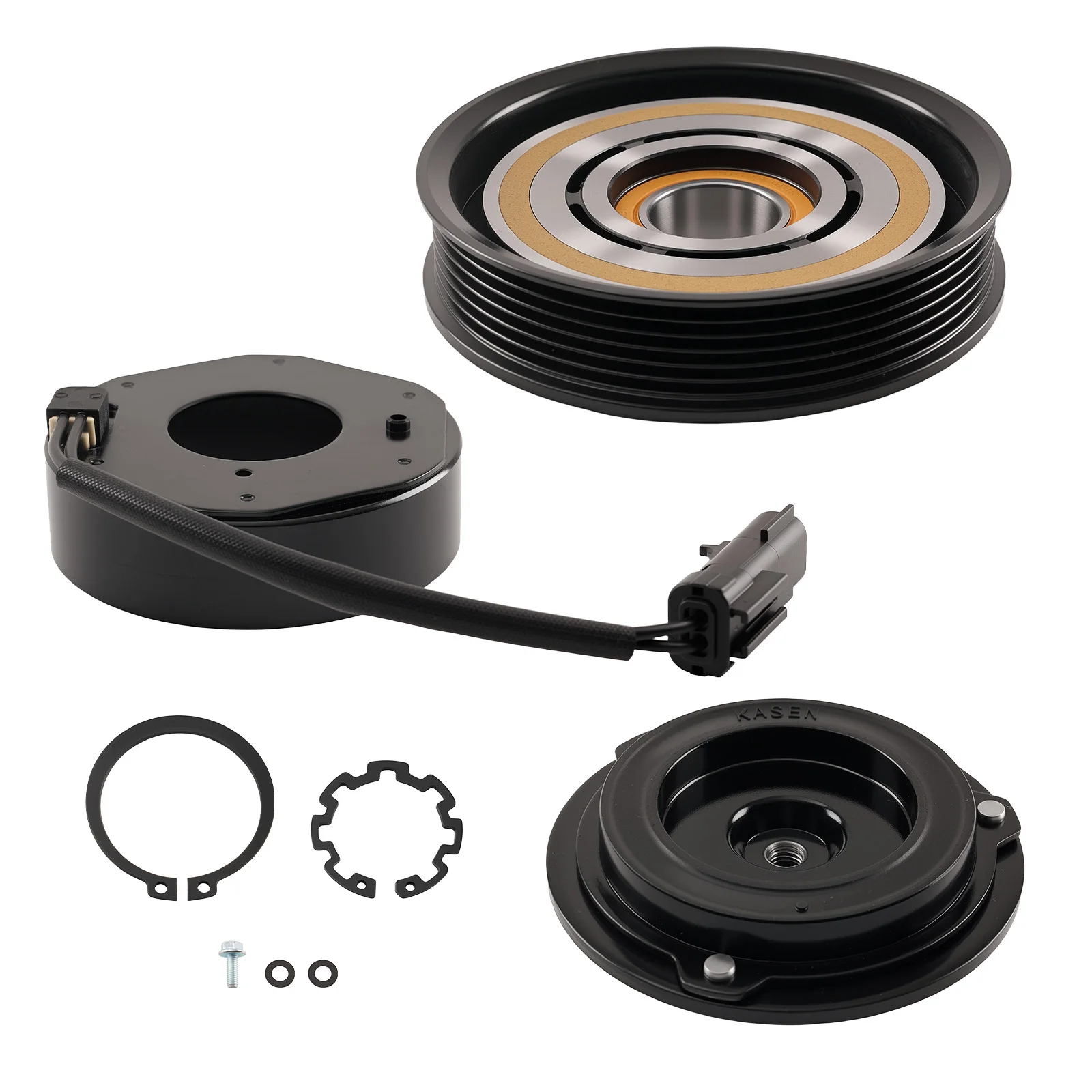

AC Compressor Clutch Kit W/ 6 Grooves For Dodge Dakota 8 Cyl 4.7L 2004 - 2007