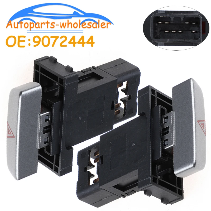 Car Auto accessorie Emergency Hazard Warning Flash Switch Button 9072444 For Chevrolet Sail 2010-2014
