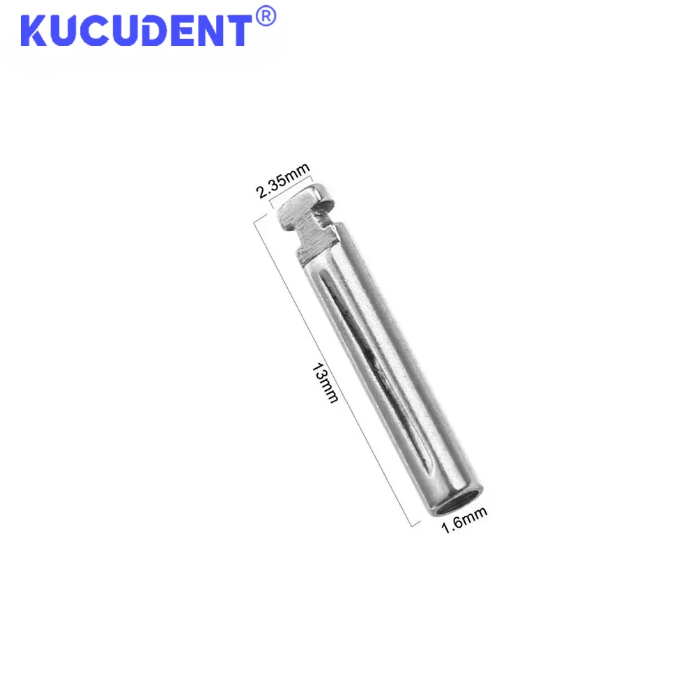 10Pcs Dental Bur Adapter Kit  Convert 1.6mm FG to 2.35mm RA for High/Low Speed Handpieces Stainless Steel for Polishing Burs