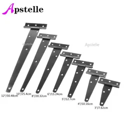 1PCS T Shape Hinges 4 Inch Heavy Duty Durable Door Hinges Gate Hinge Furniture Hinges for Living Room Home Bedroom