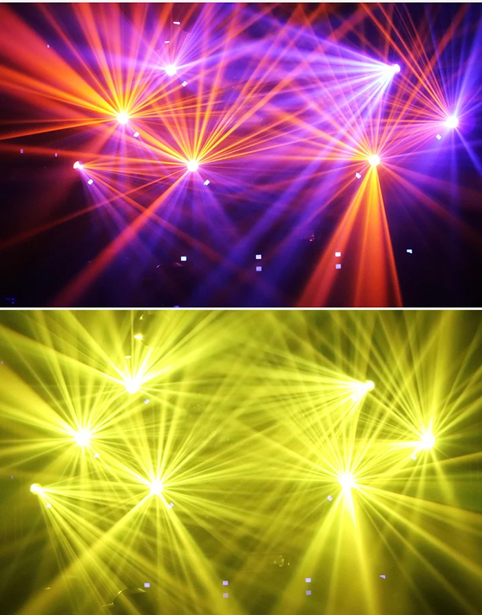 LED 260 W 10R Moving Head Strahllichtleiste, drehbar, 16 Prismen, DMX-Bühneneffekt für DJ, Party, Disco, Club, Hochzeit, Konzert – Detail 7
