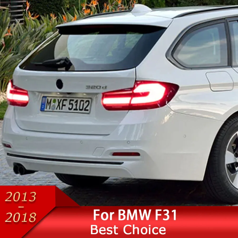 

Автомобильные фары для BMW F31 3 серии Touring, светодиодный задний фонарь 2013-2018, 3D задний фонарь 320D 330D, сигнал DRL, автоаксессуары