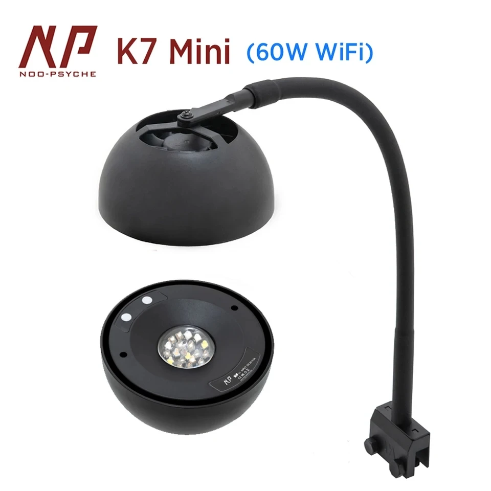 

Noopsyche NP K7 Mini LED Aquarium 60W WiFi APP Control Light Marine Coral Reef For Saltwater nano fish tank