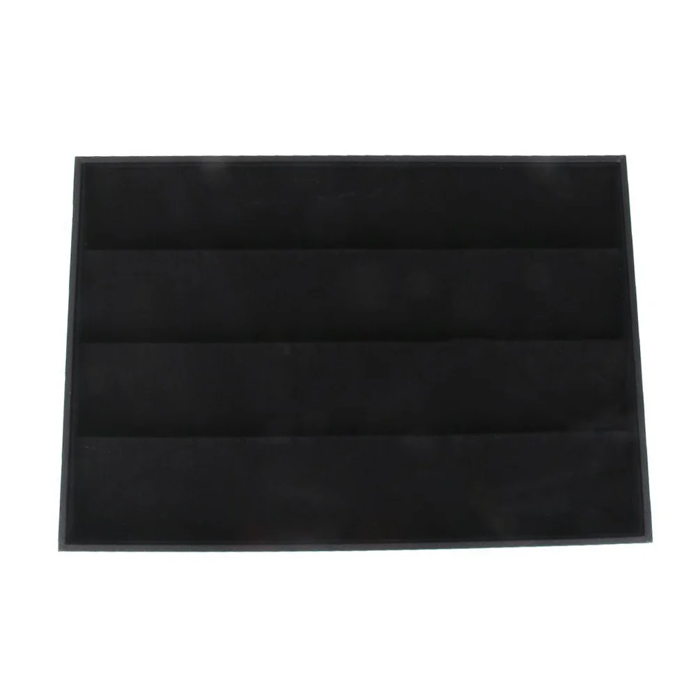

12 Holes Suede Ring Display Storage Organizer Box Holder Jewelry Tray Case Dustproof for Personal Business Use Jewelry Display