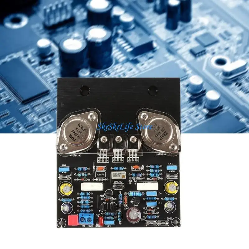 E65E تأثيرات الحقل مضخمات الطاقة الأنبوب المجلس Classa IRF240 IRF9240 80W مضخمات مضخمات #2