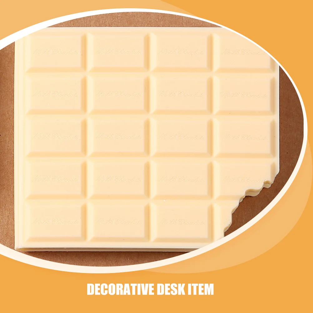 3 قطعة المفكرة تصميم الشوكولاته مذكرة الوسادة الصغيرة المحمولة دفتر للمدرسة مكتب الشوكولاته على شكل لوحة الكتابة متعة سطح المكتب #5